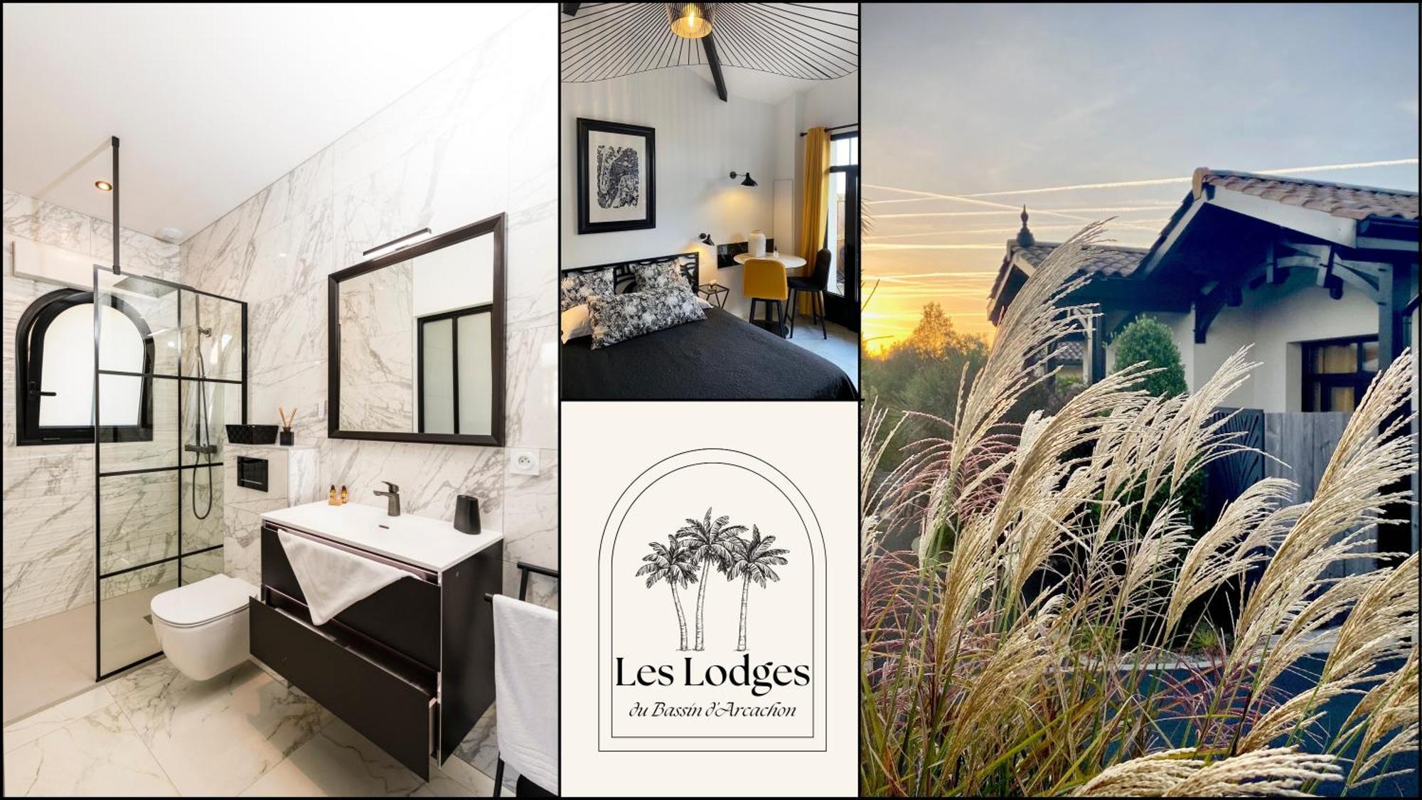 Les Lodges du Bassin d'Arcachon- Petit-déjeuner sur demande- Prestations haut de gamme Gujan-Mestras Exterior foto